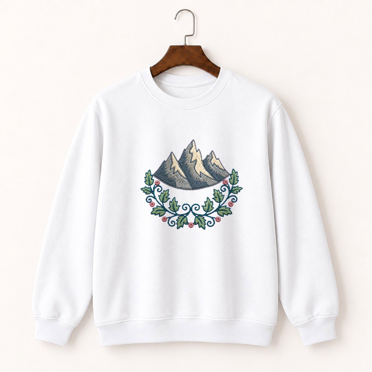 Grand Teton Mountains Crewneck Sweatshirt 5