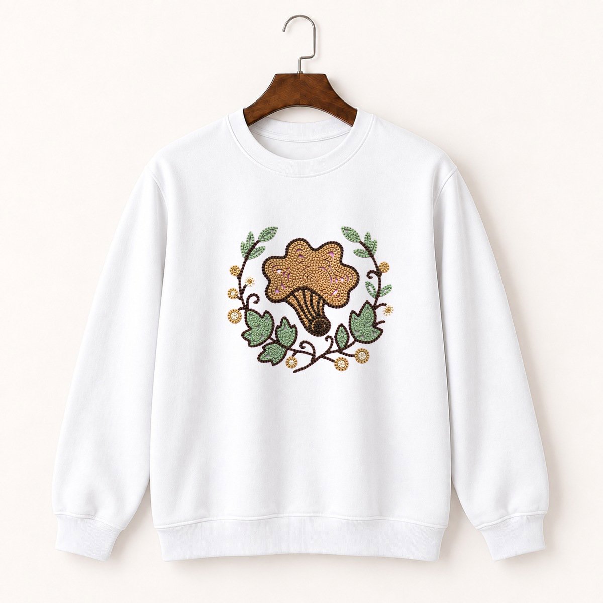 Wood Ear Mushroom Crewneck Sweatshirt 5