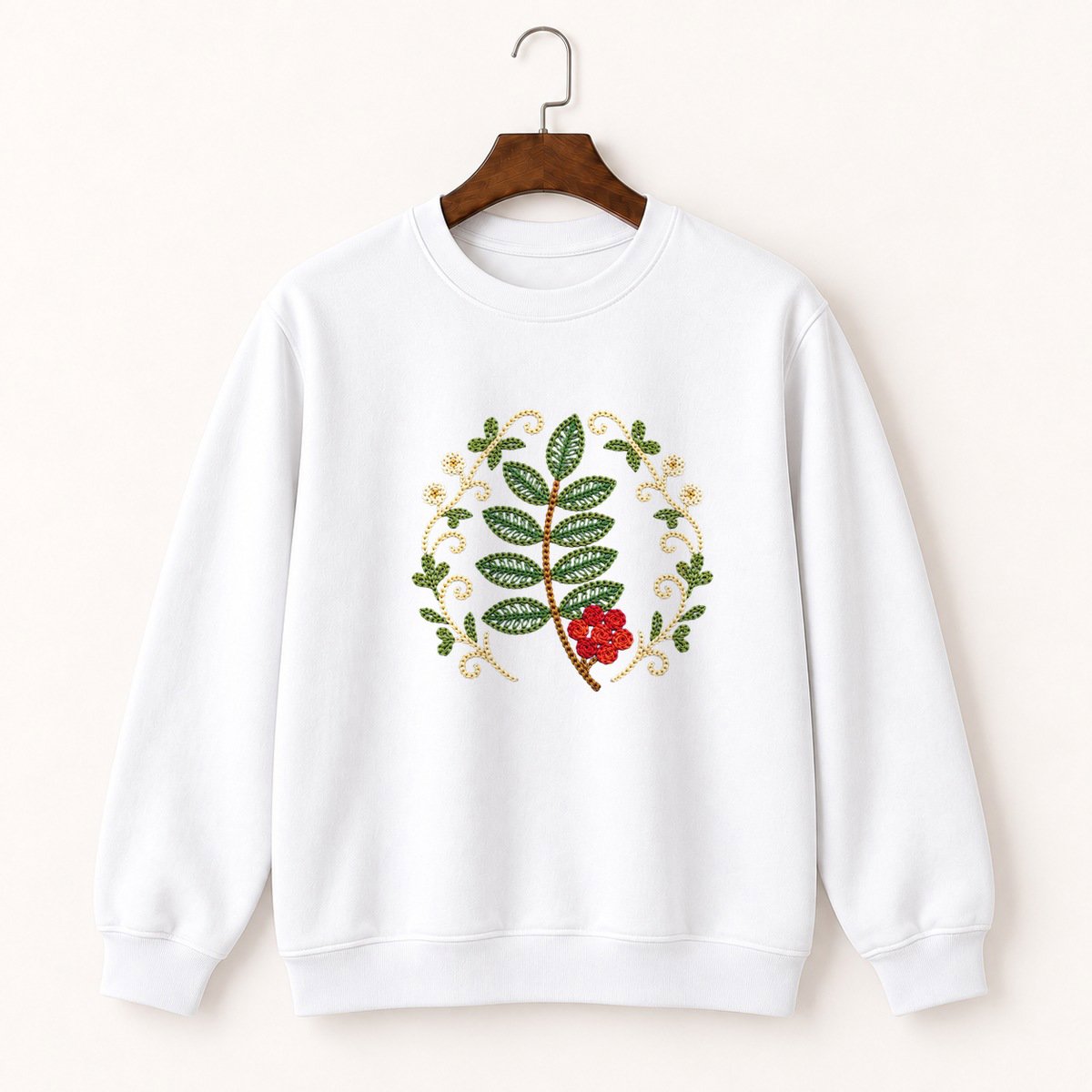 Mountain Ash Branch Crewneck Sweatshirt 5