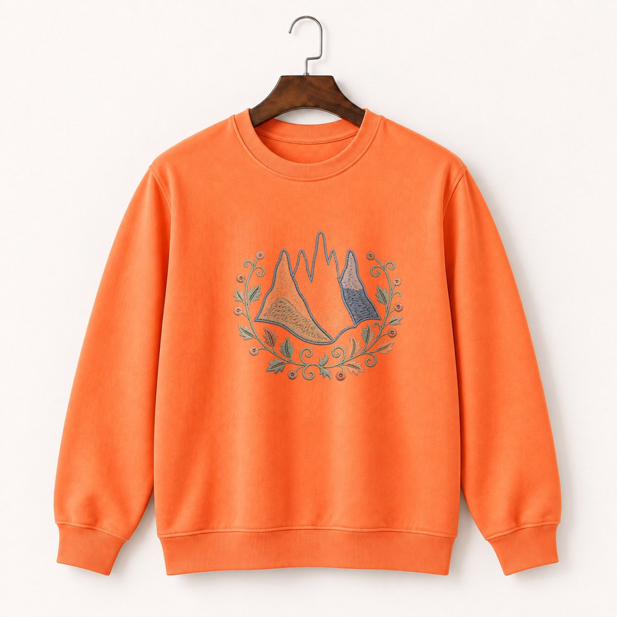 Dolomite Mountains Crewneck Sweatshirt 3