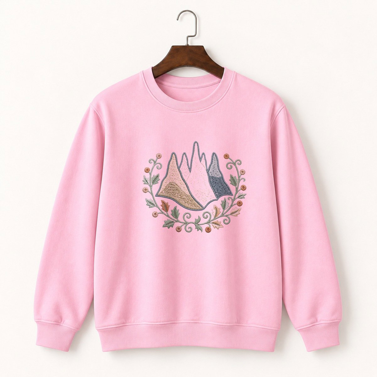 Dolomite Mountains Crewneck Sweatshirt 4