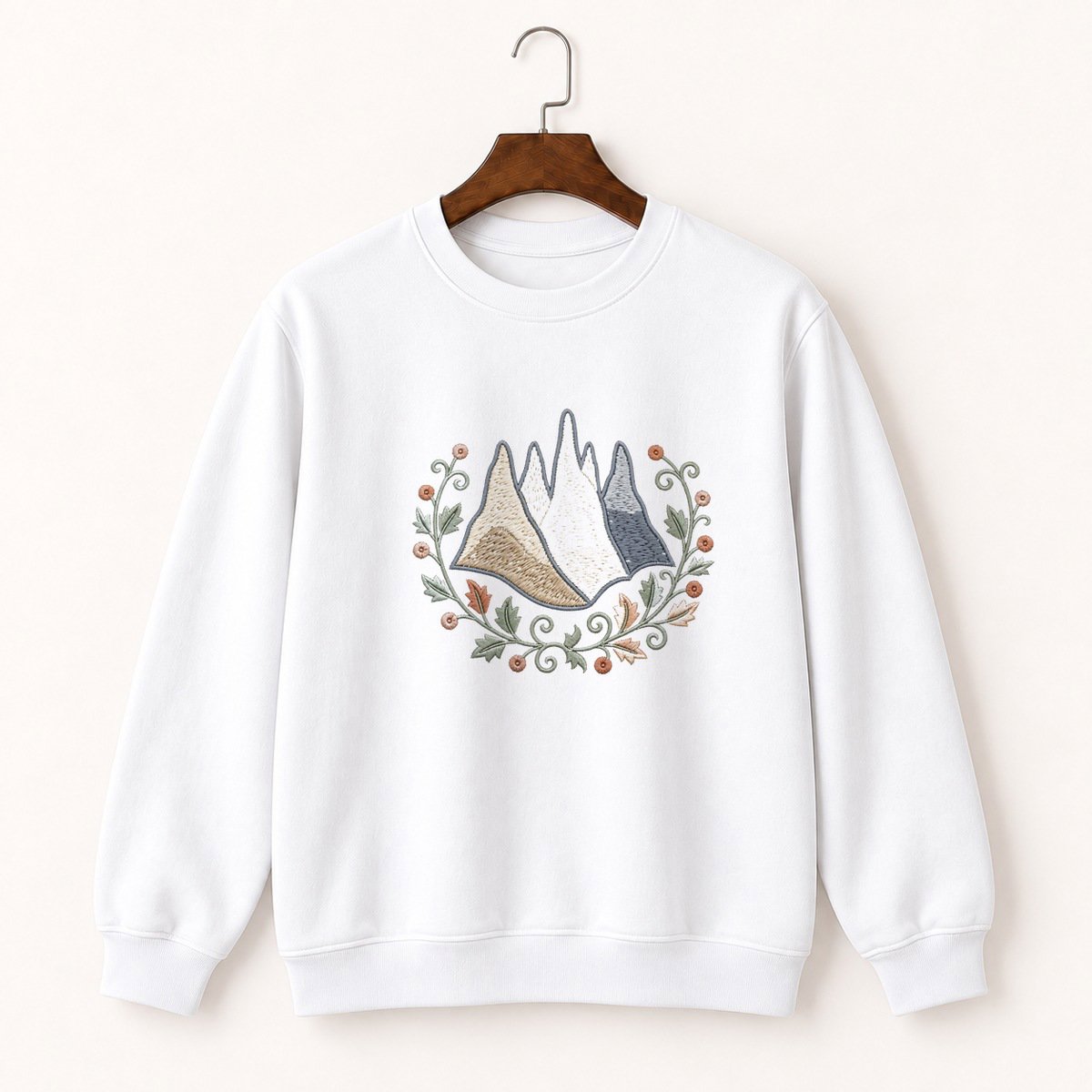 Dolomite Mountains Crewneck Sweatshirt 5