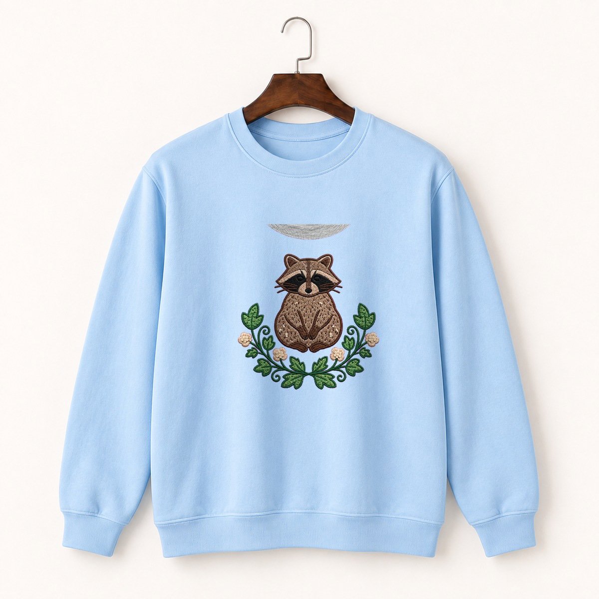 Raccoon Crewneck Sweatshirt 1