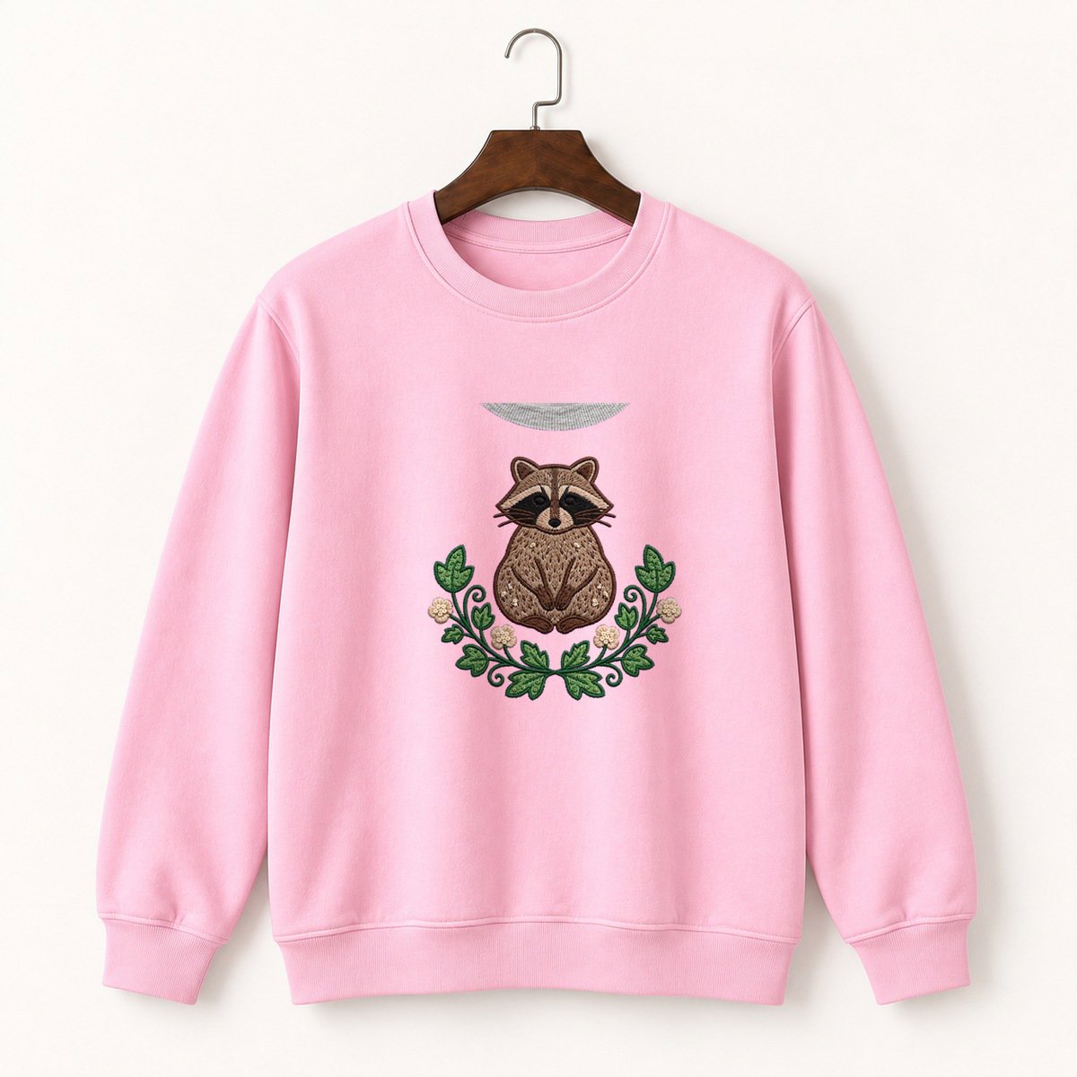 Raccoon Crewneck Sweatshirt 4