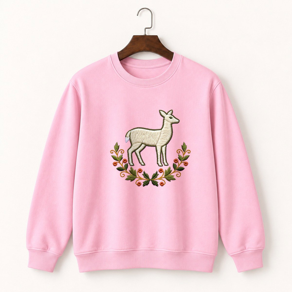 White-Tailed Deer Crewneck Sweatshirt 4