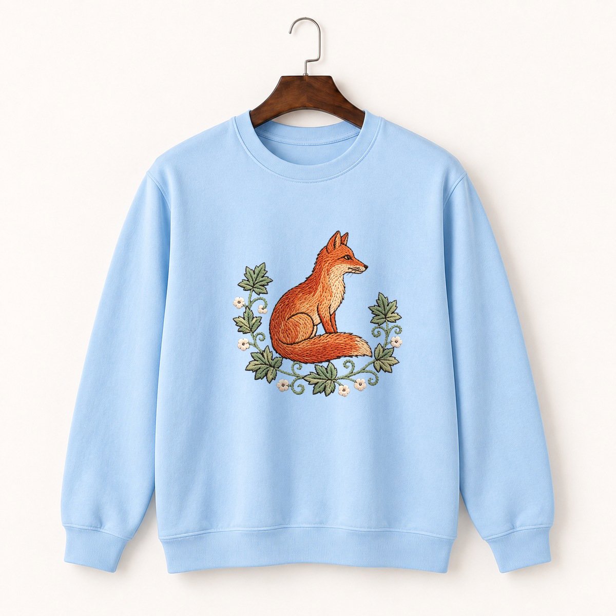 Red Fox Crewneck Sweatshirt 1