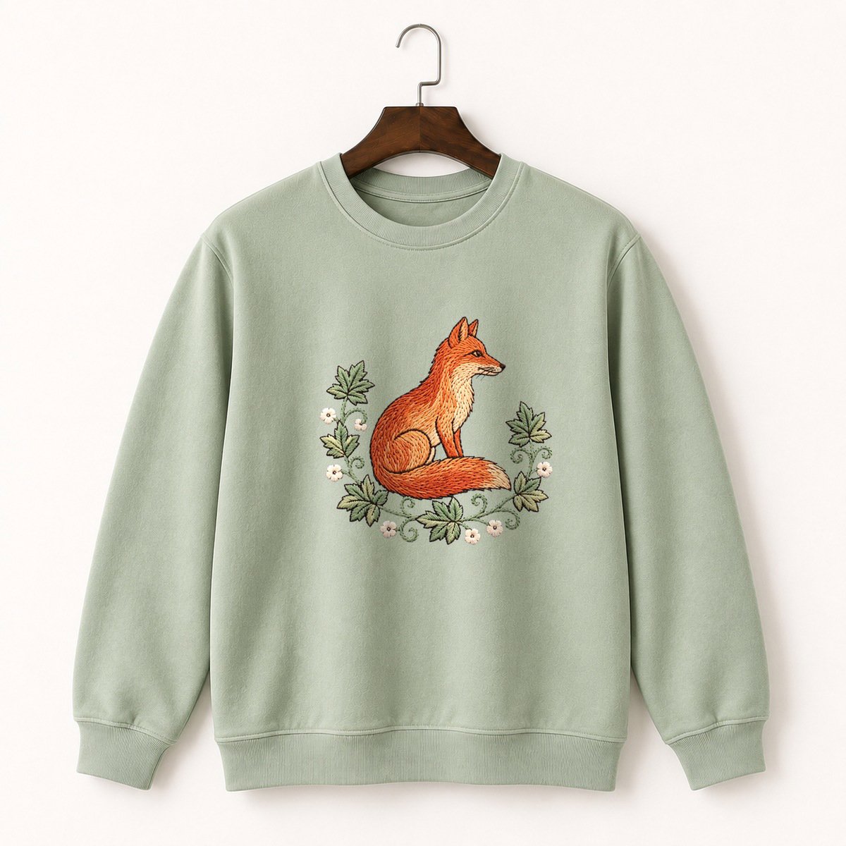 Red Fox Crewneck Sweatshirt 2