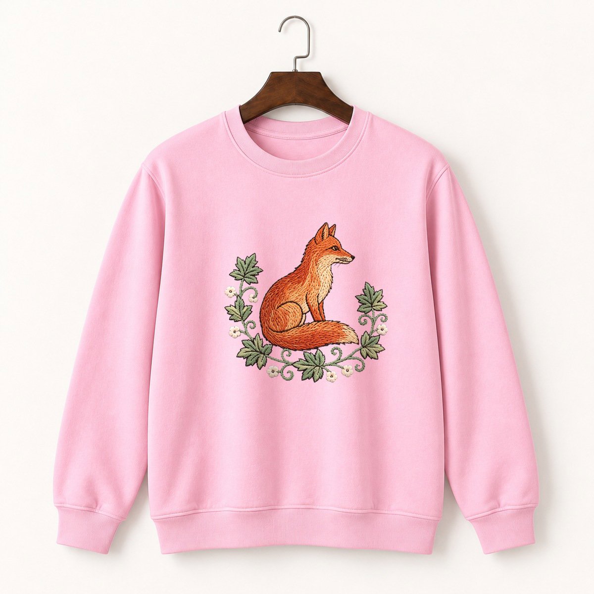 Red Fox Crewneck Sweatshirt 4