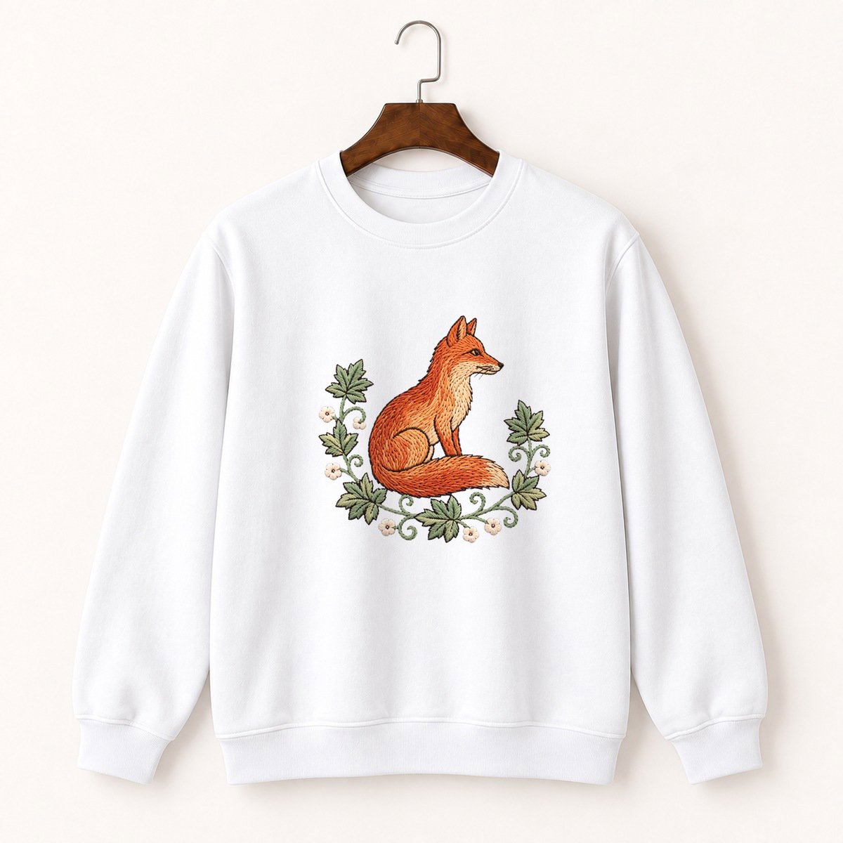Red Fox Crewneck Sweatshirt 5