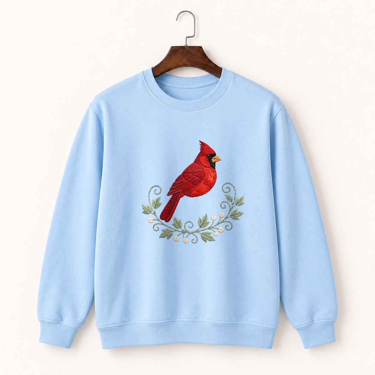 Northern Cardinal Crewneck Sweatshirt 1