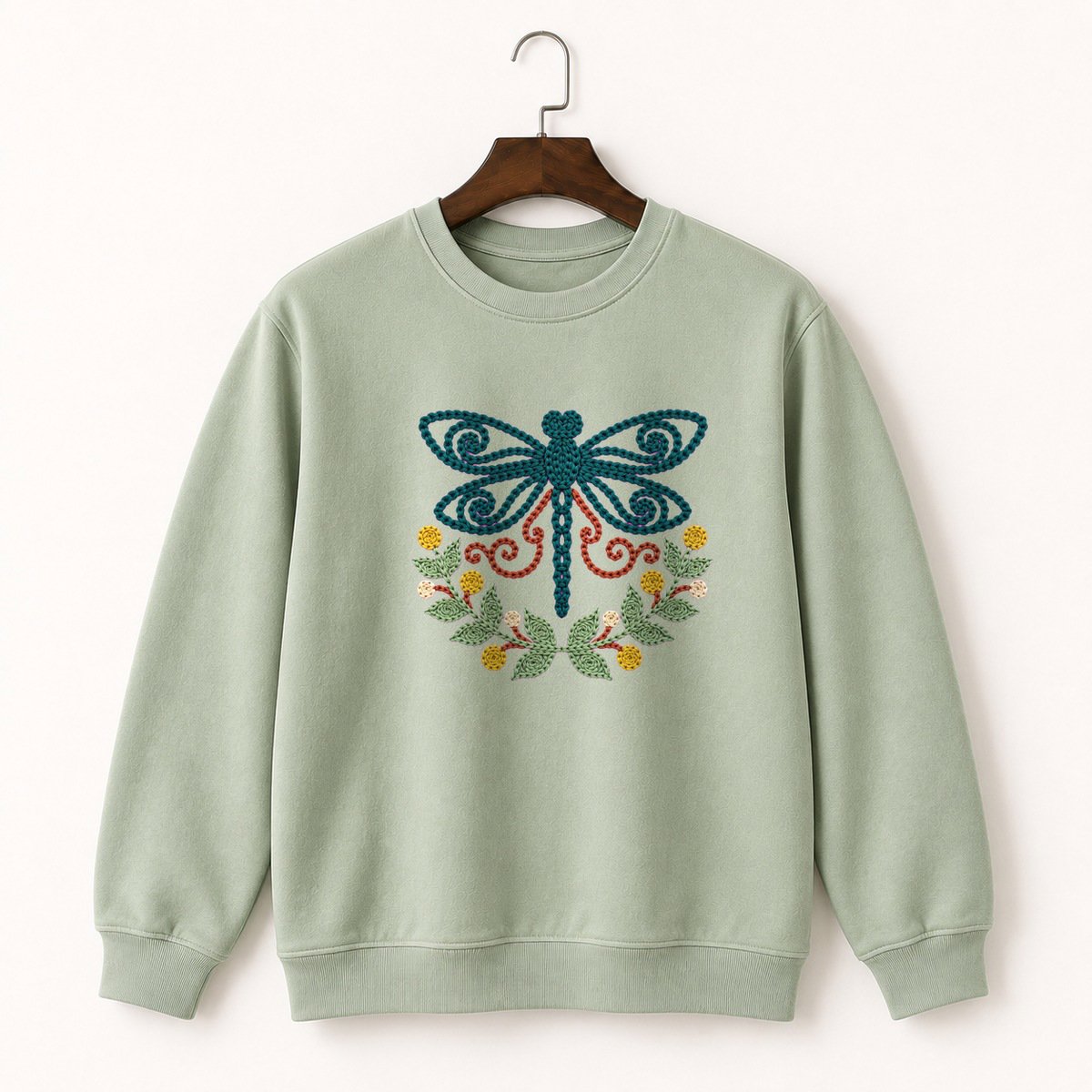 Dragonfly Crewneck Sweatshirt 2