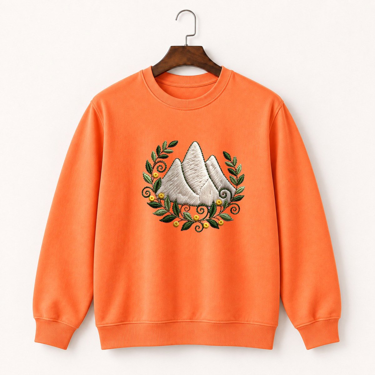 Grand Teton Mountain Crewneck Sweatshirt 3