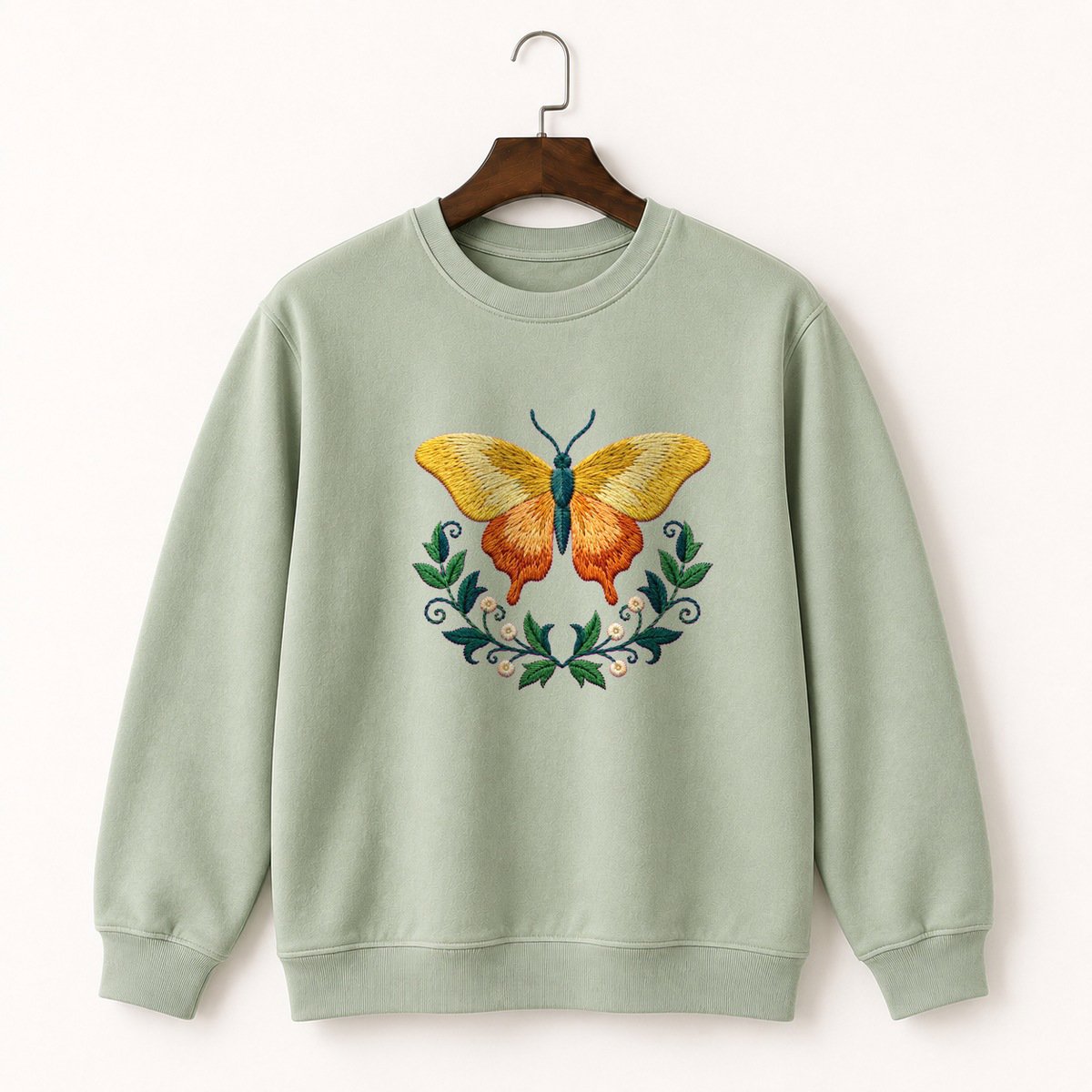 Swallowtail Butterfly Crewneck Sweatshirt 2