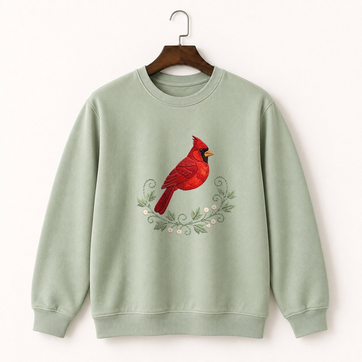Northern Cardinal Crewneck Sweatshirt 2