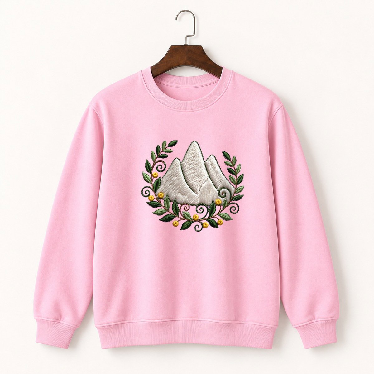 Grand Teton Mountain Crewneck Sweatshirt 4
