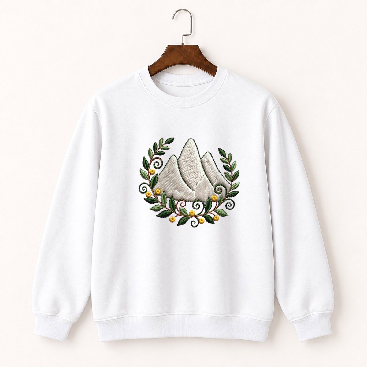 Grand Teton Mountain Crewneck Sweatshirt 5