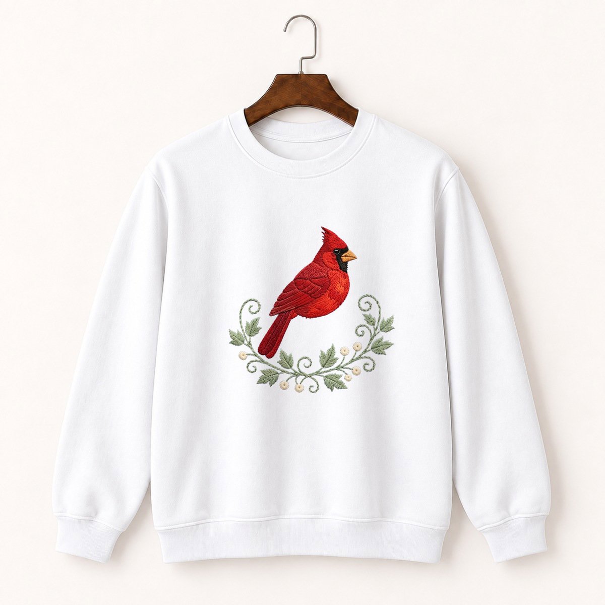 Northern Cardinal Crewneck Sweatshirt 5