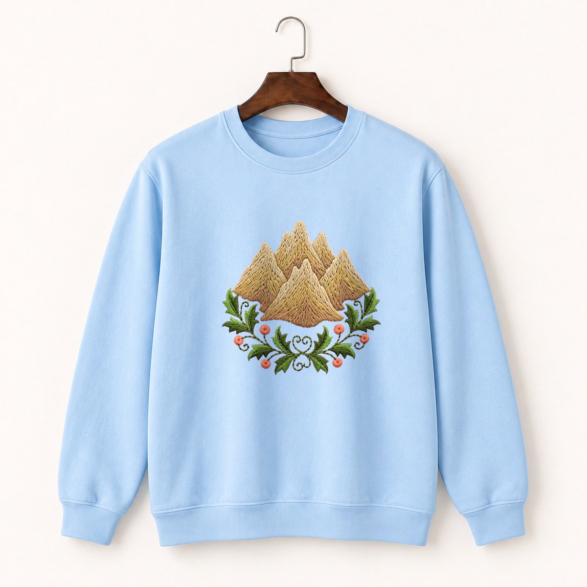 Dolomite Mountains Crewneck Sweatshirt 1