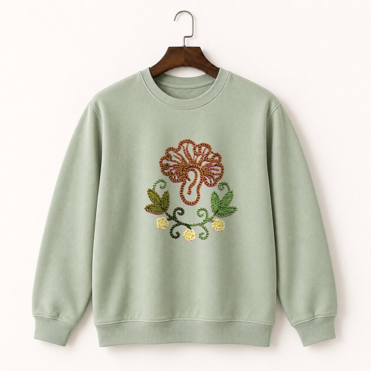 Wood Ear Mushroom Crewneck Sweatshirt 2