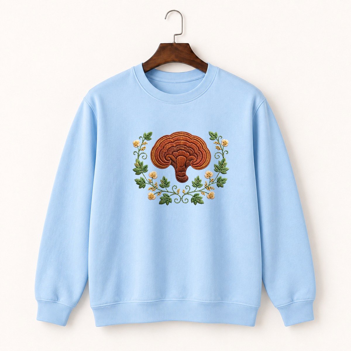 Reishi Mushroom Crewneck Sweatshirt 1