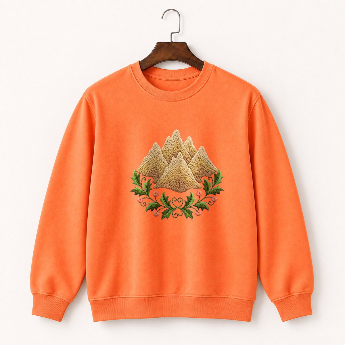 Dolomite Mountains Crewneck Sweatshirt 3