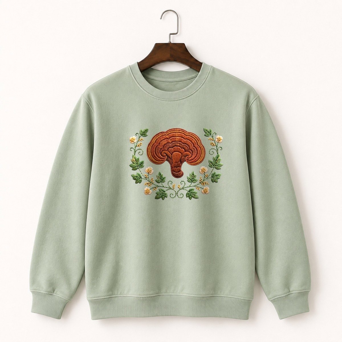 Reishi Mushroom Crewneck Sweatshirt 2