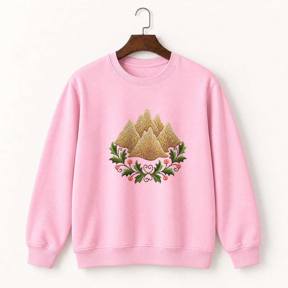 Dolomite Mountains Crewneck Sweatshirt 4
