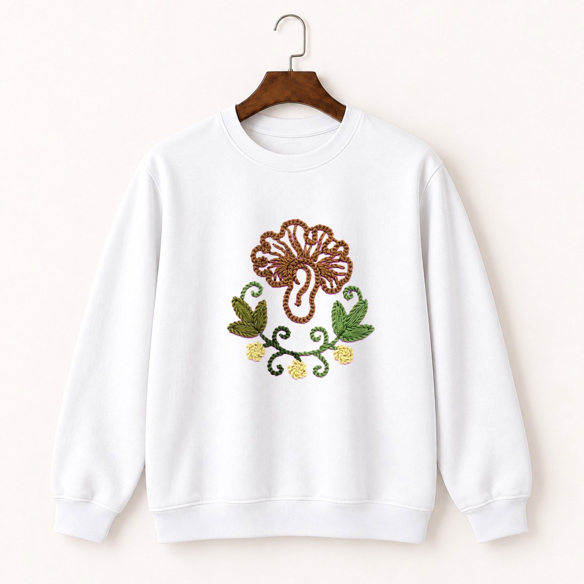 Wood Ear Mushroom Crewneck Sweatshirt 5