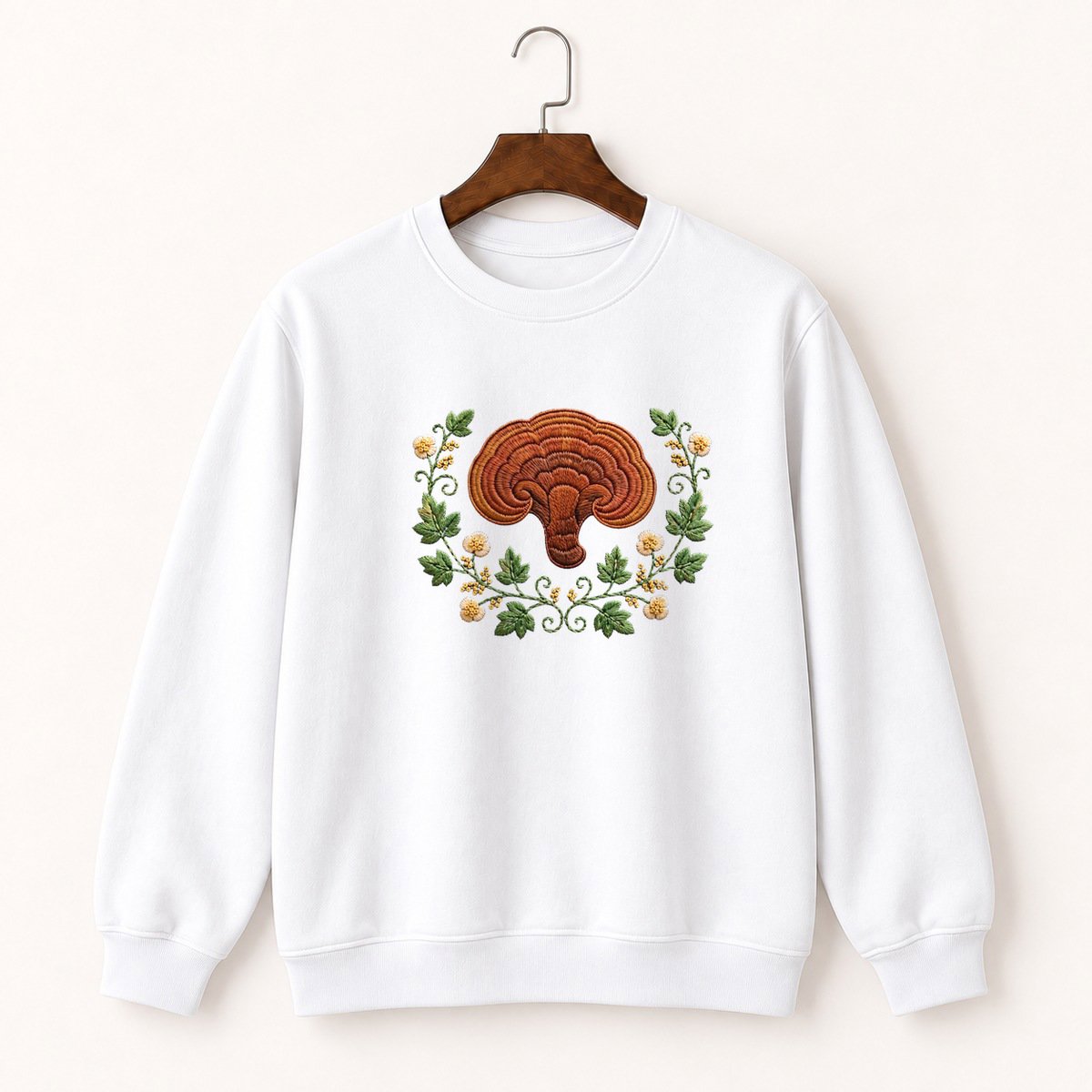 Reishi Mushroom Crewneck Sweatshirt 5