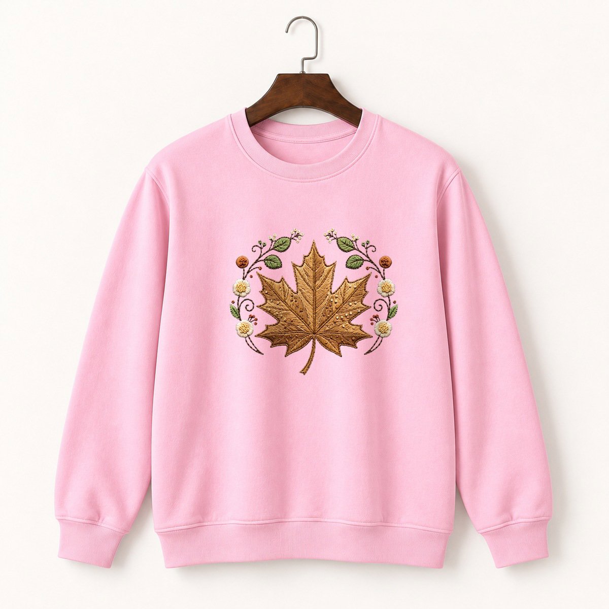 Maple Leaf Crewneck Sweatshirt 4