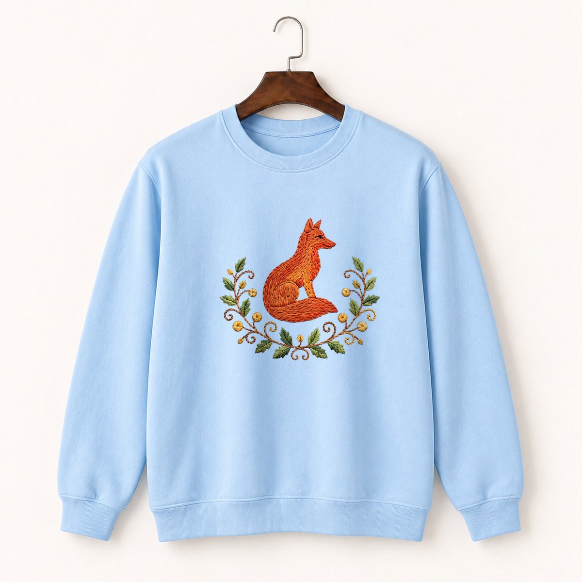 Red Fox Crewneck Sweatshirt 1