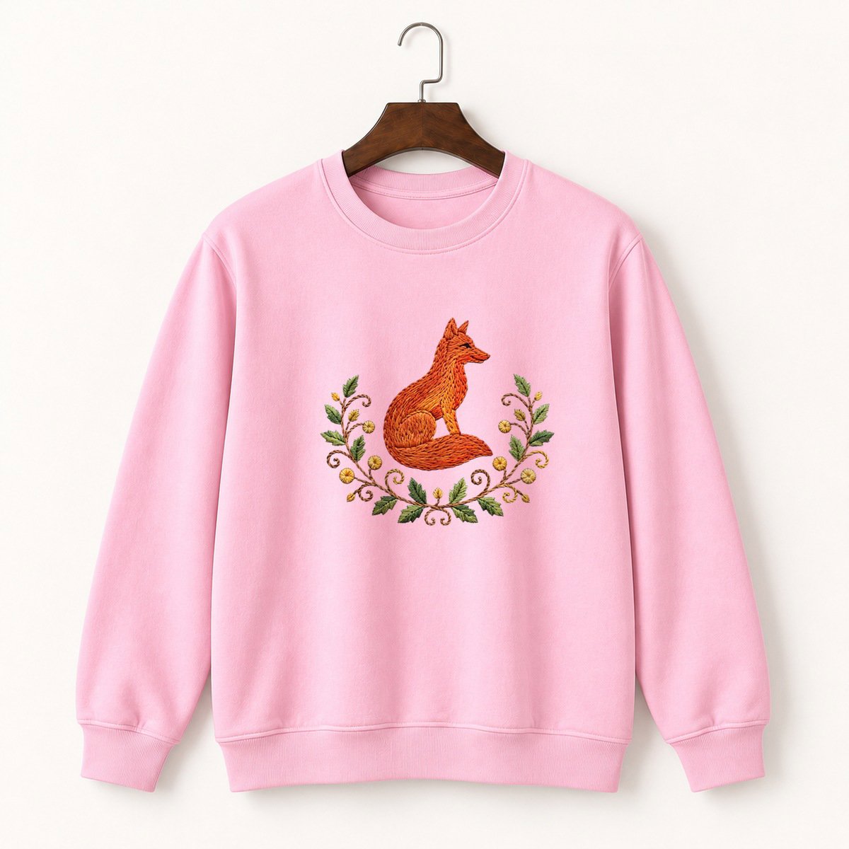 Red Fox Crewneck Sweatshirt 4
