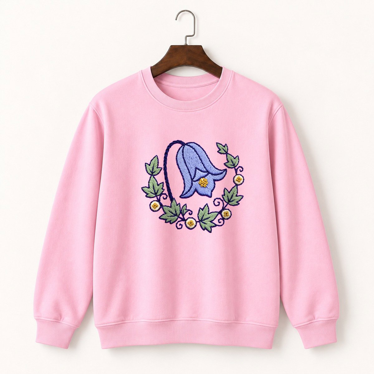 Harebell Flower Crewneck Sweatshirt 4