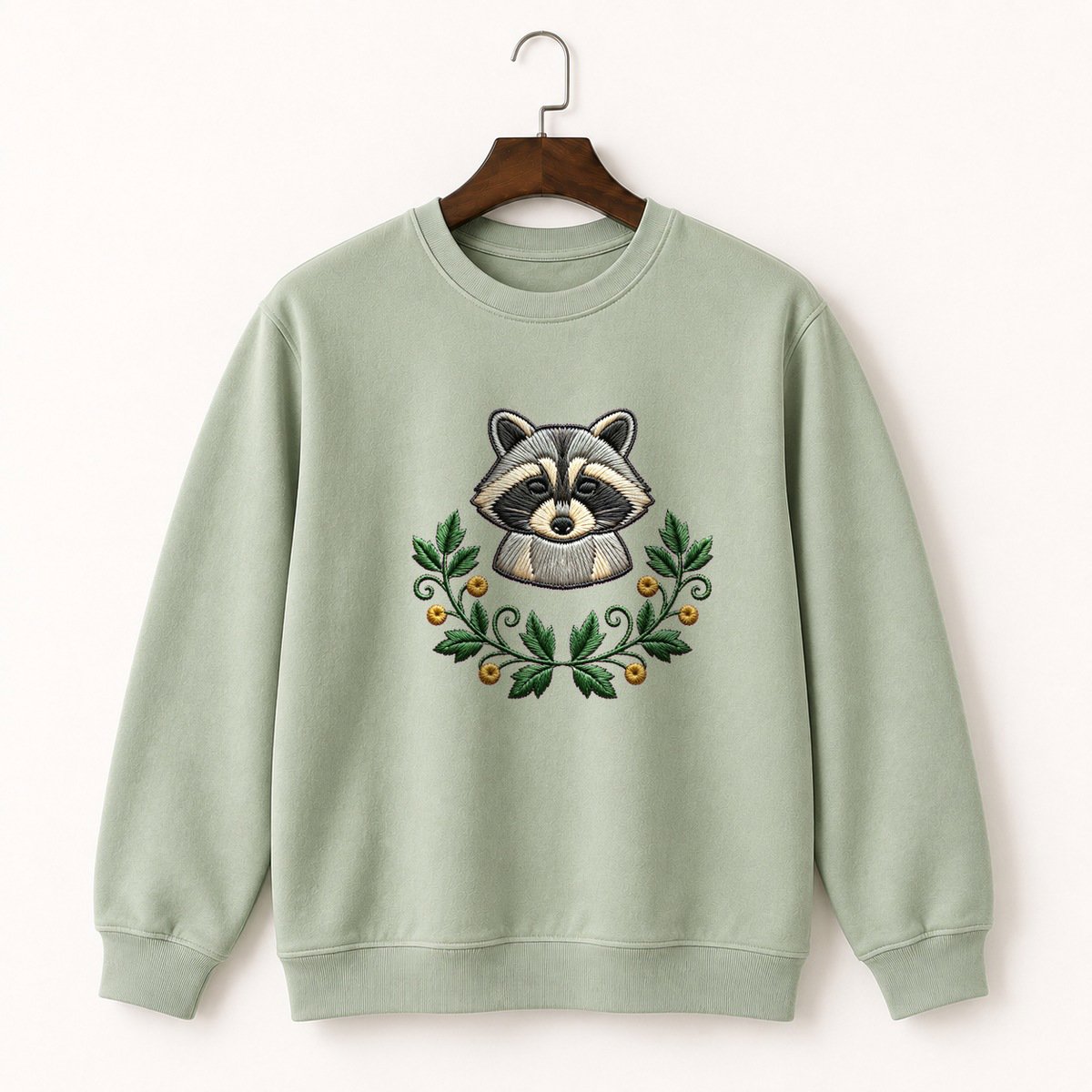 Raccoon Crewneck Sweatshirt 2