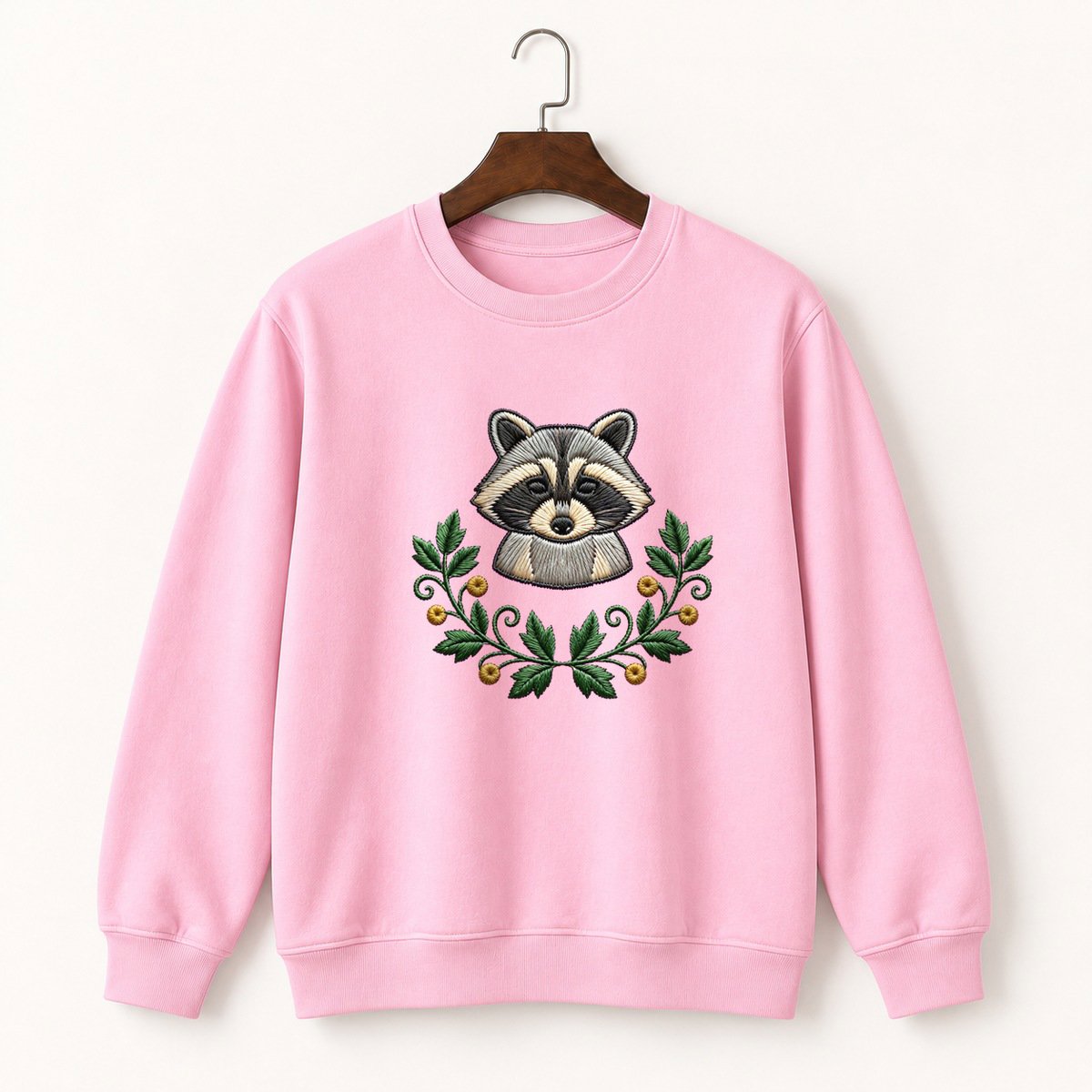 Raccoon Crewneck Sweatshirt 4