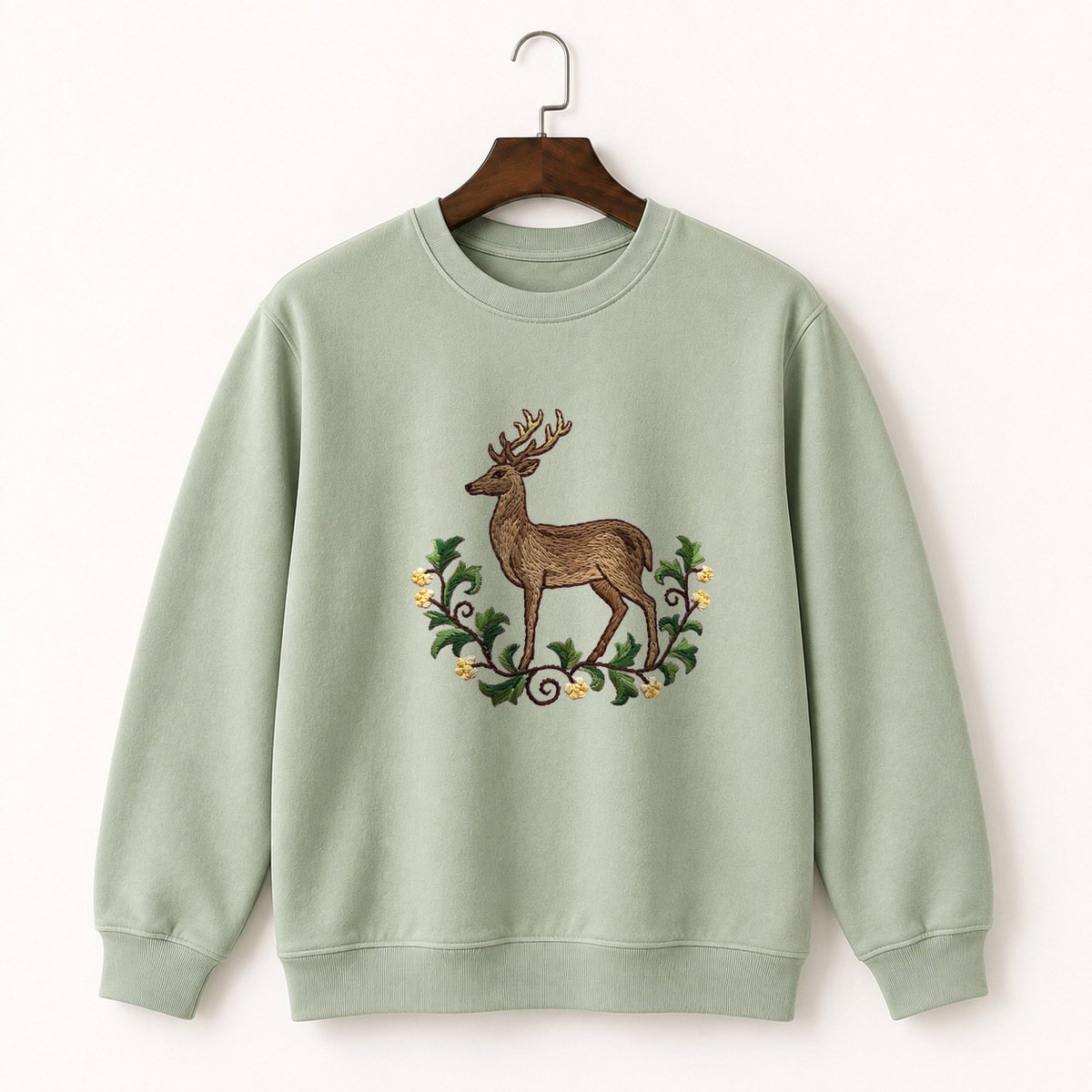 White-Tailed Deer Crewneck Sweatshirt 2