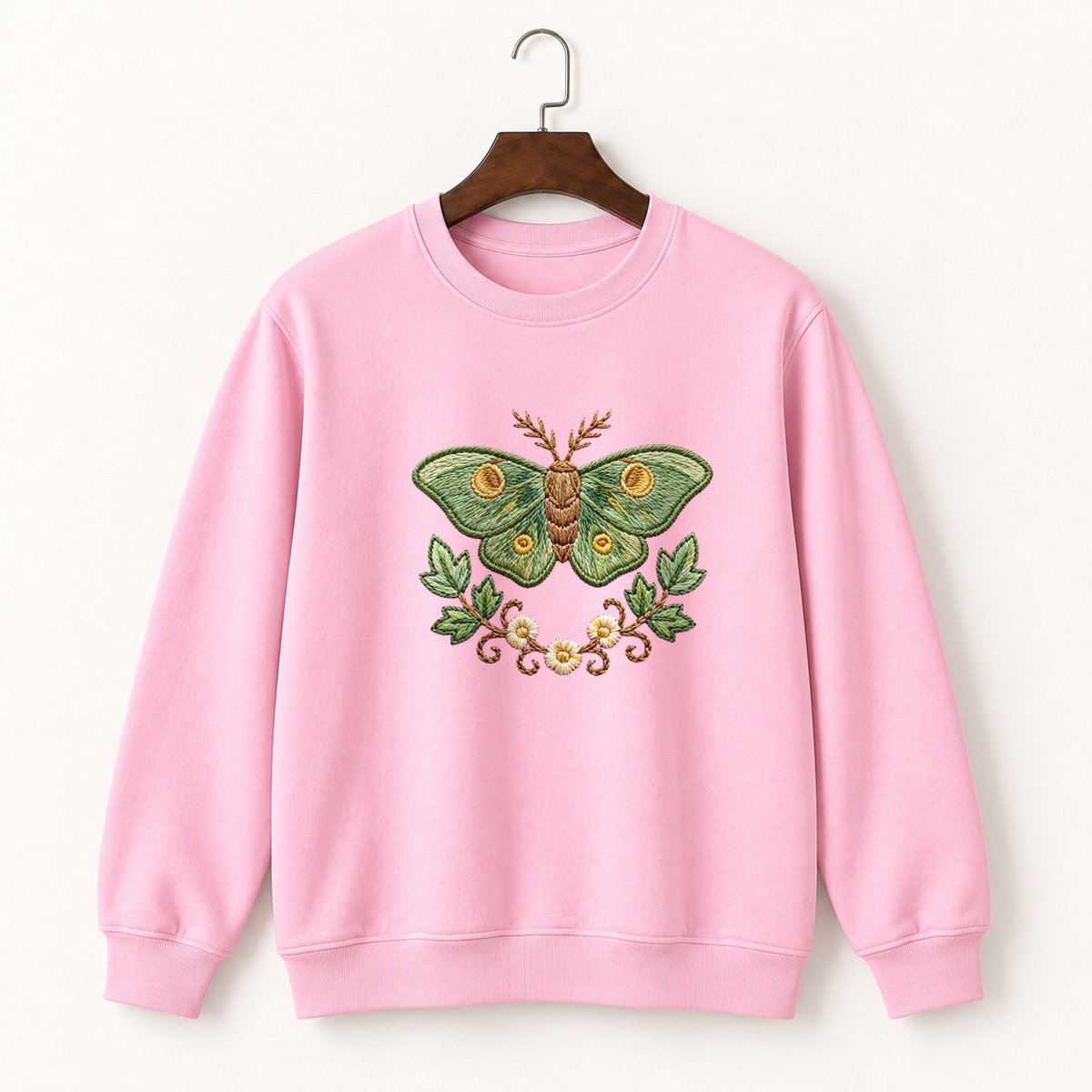 Luna Moth Crewneck Sweatshirt 4