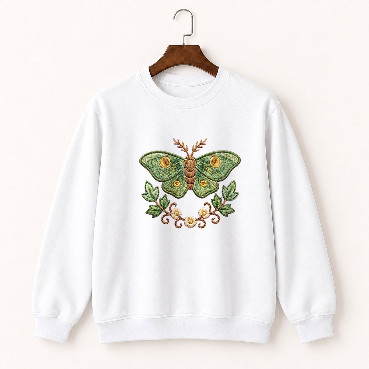 Luna Moth Crewneck Sweatshirt 5