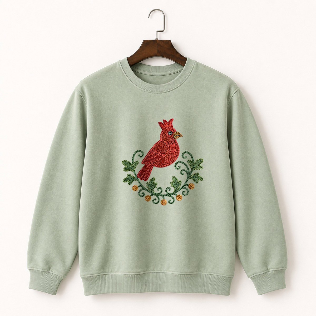 Northern Cardinal Crewneck Sweatshirt 2