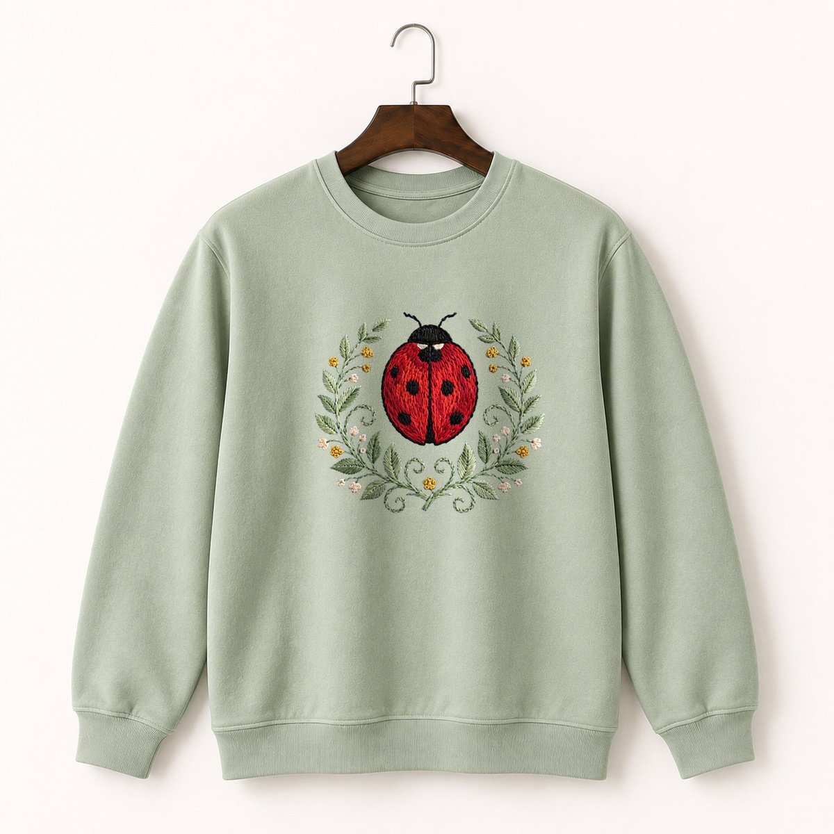 Ladybug Crewneck Sweatshirt 2