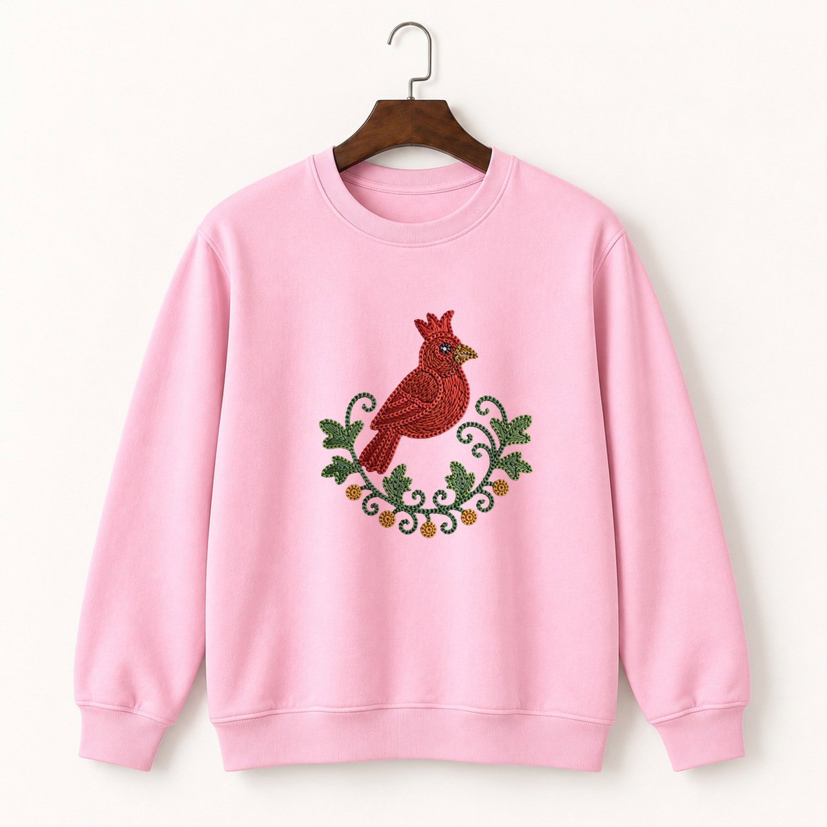 Northern Cardinal Crewneck Sweatshirt 4
