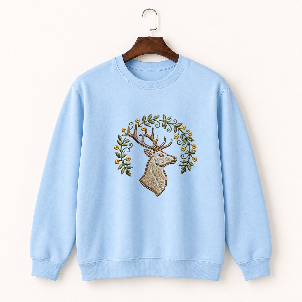 Elk Crewneck Sweatshirt 1