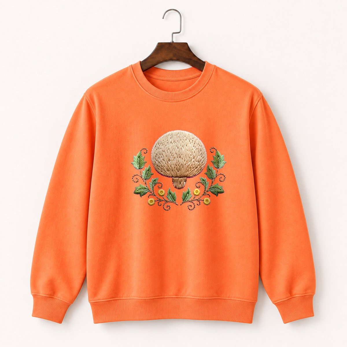 Puffball Mushroom Crewneck Sweatshirt 3