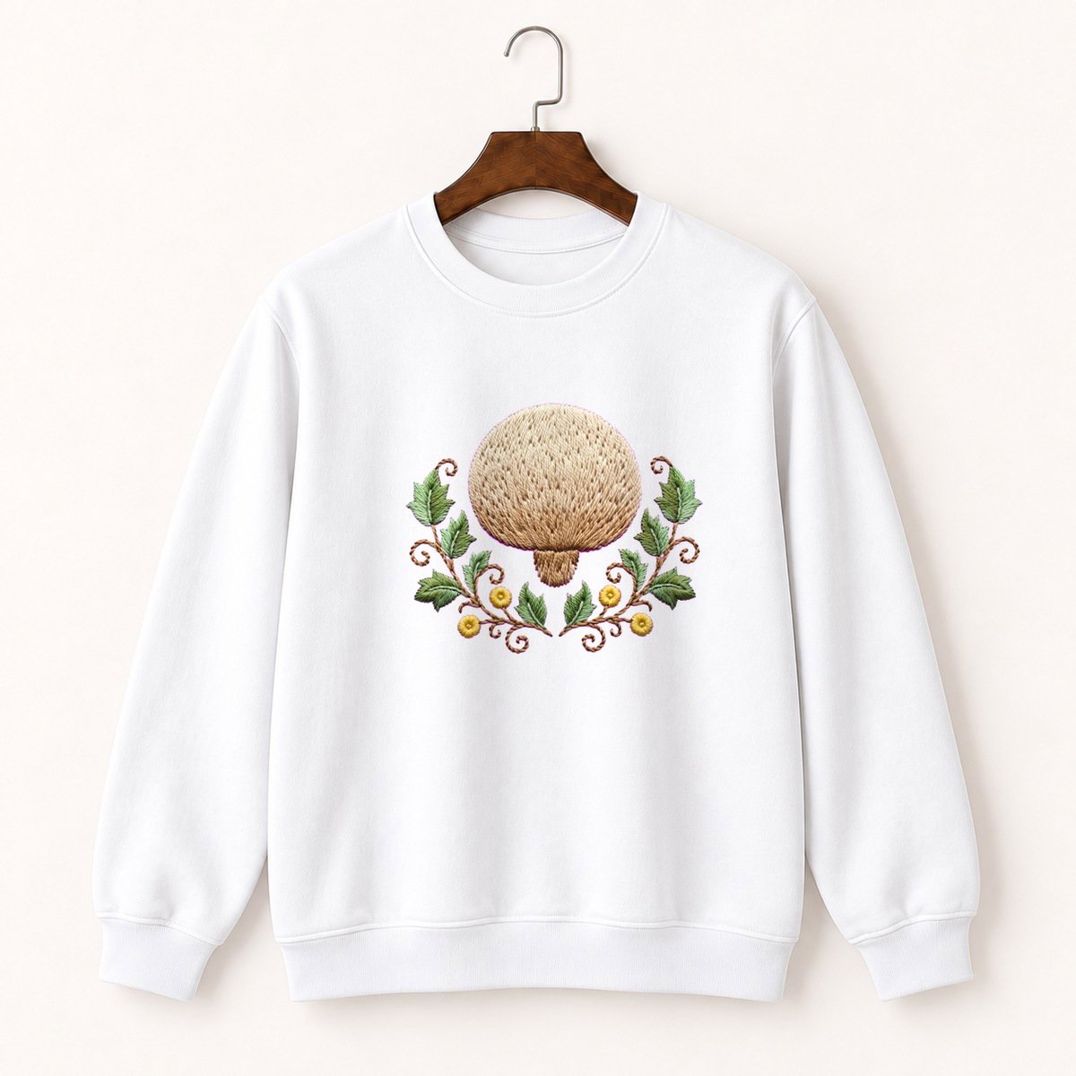 Puffball Mushroom Crewneck Sweatshirt 5