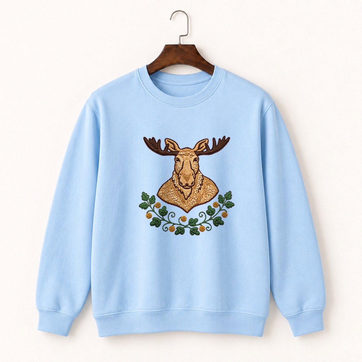 Moose Crewneck Sweatshirt 1