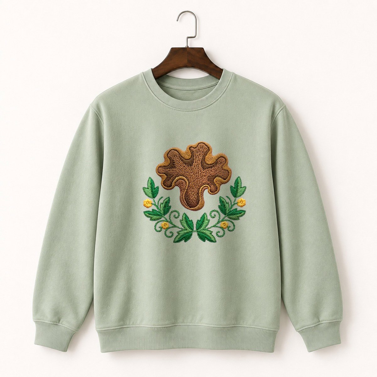 Wood Ear Mushroom Crewneck Sweatshirt 2