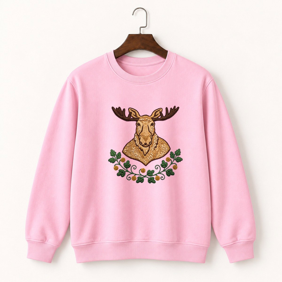 Moose Crewneck Sweatshirt 4