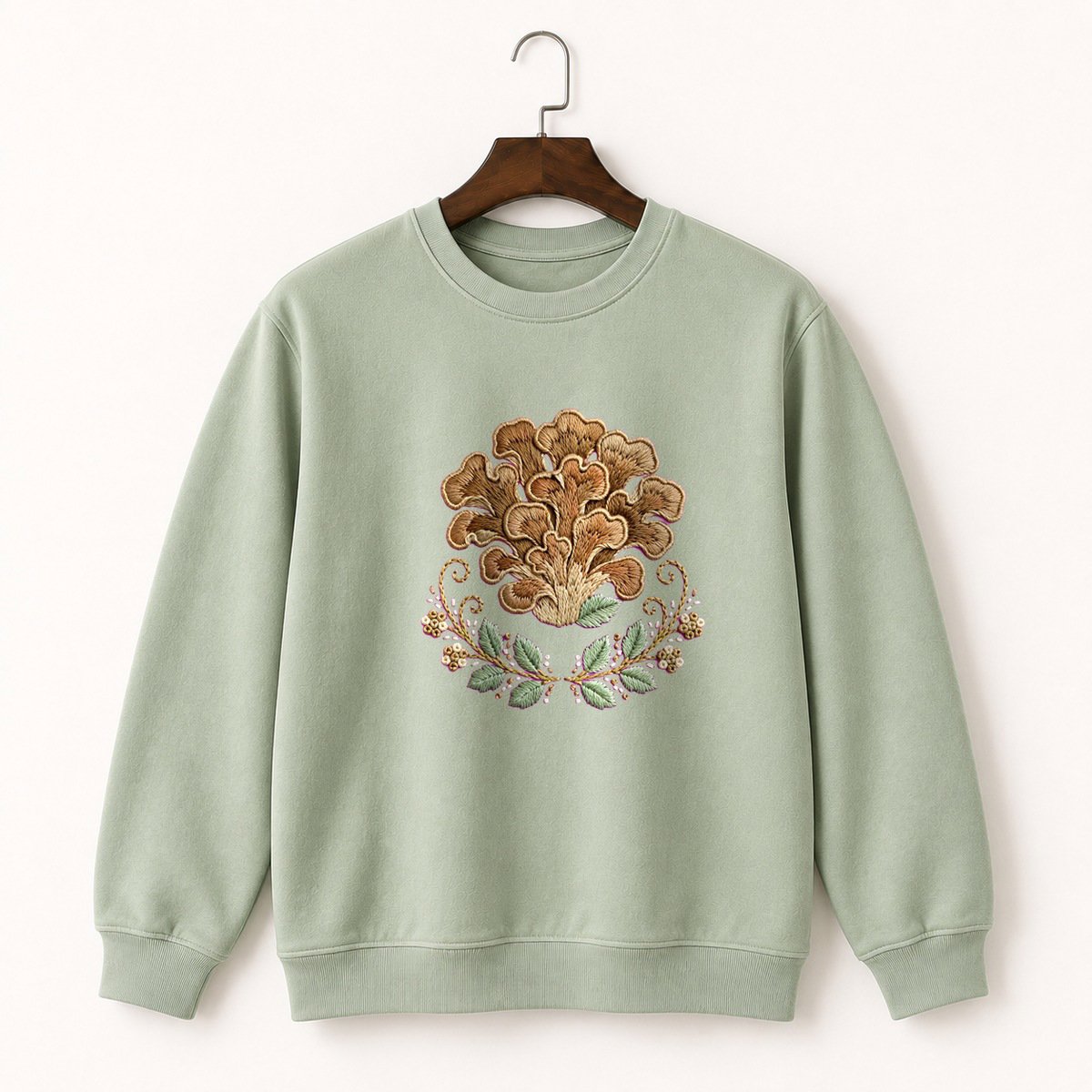 Maitake Mushroom Crewneck Sweatshirt 2