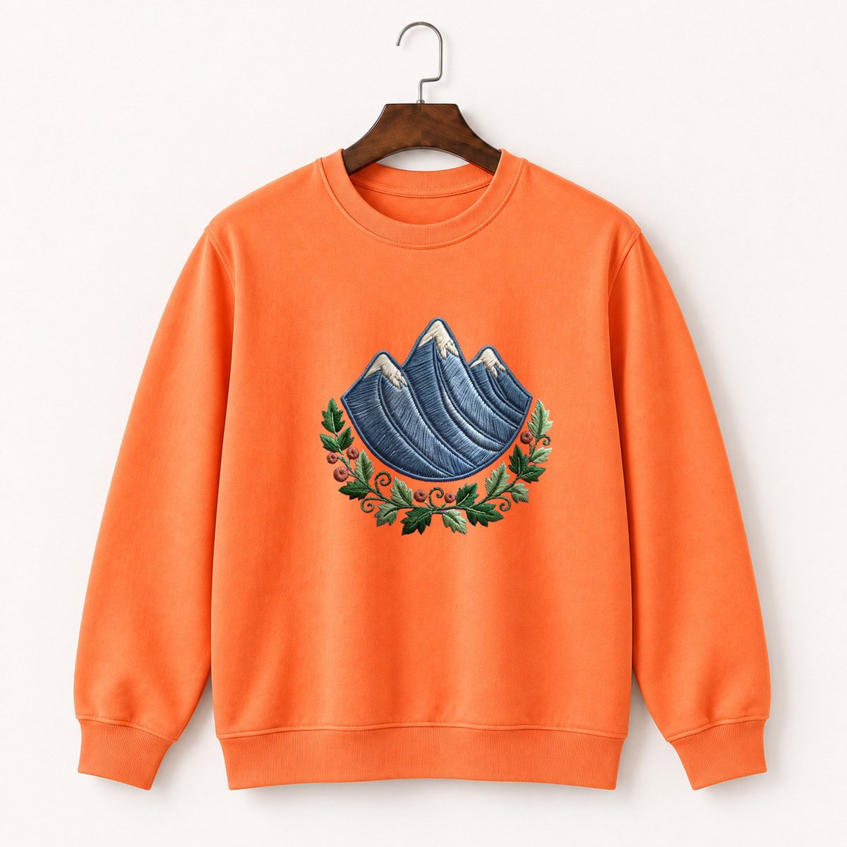 Grand Teton Mountains Crewneck Sweatshirt 3