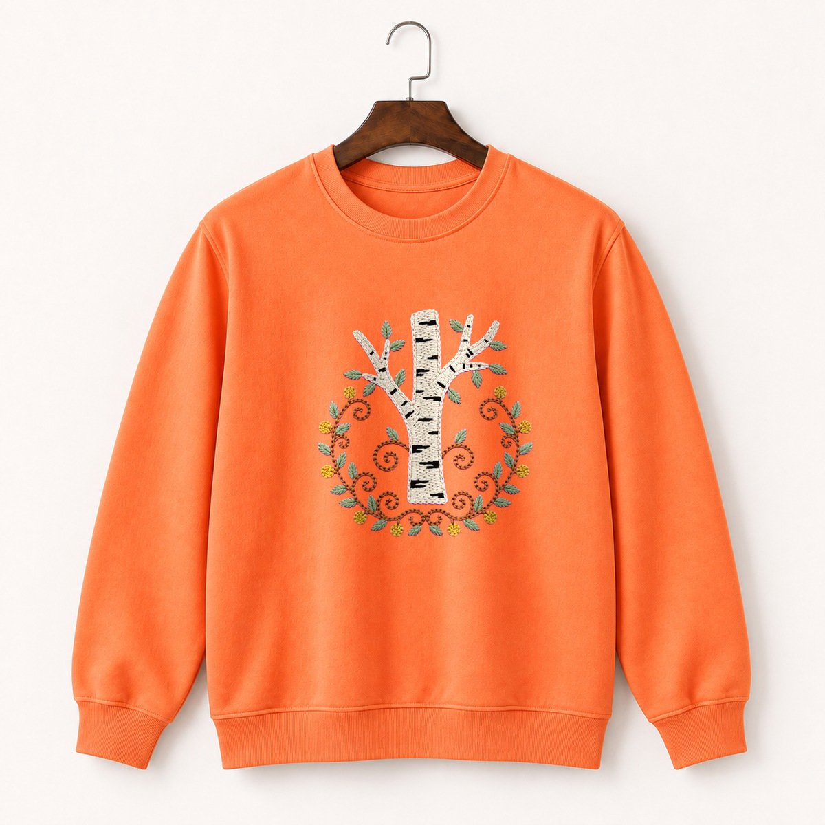 Birch Branch Crewneck Sweatshirt 3